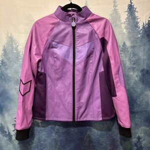 Disney Store Marvel Hawkeye Kate Bishop Ladies' Jacket Cosplay Purple SZ Large